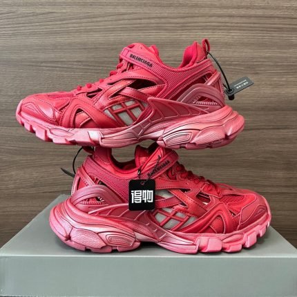 Balenciaga Track Sneaker - Triple Red Multi-Layered Performance Shoes